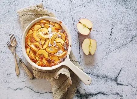 Clafoutis aux pommes