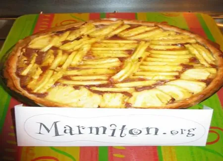 Tarte chocolat et ananas