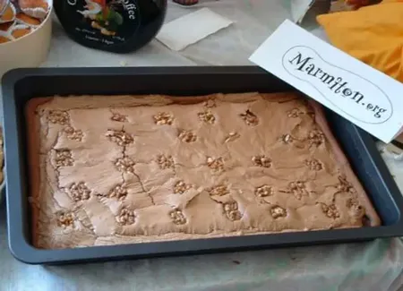 Brownie aux noix de martine (5ème rencontre marmiton)