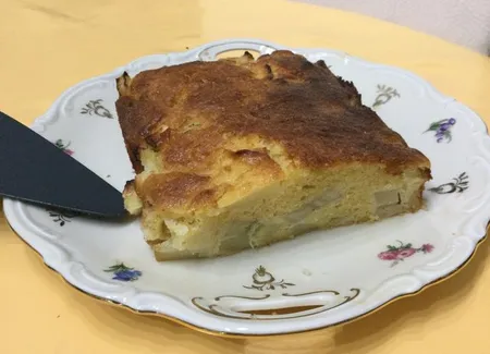 Cake pomme, poire, banane