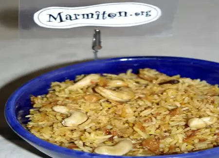 Riz à l'indienne