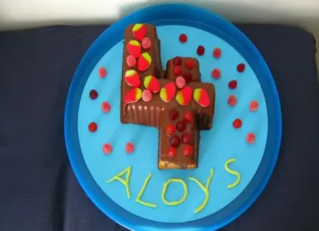 Gâteau d'anniversaire pour 4 ans