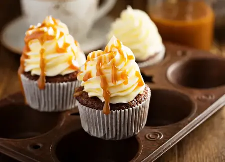 Cupcakes choco-caramel