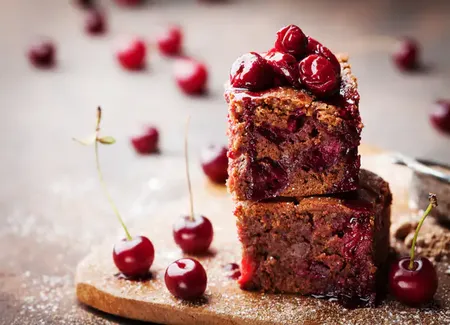 Fondant au chocolat aux griottes