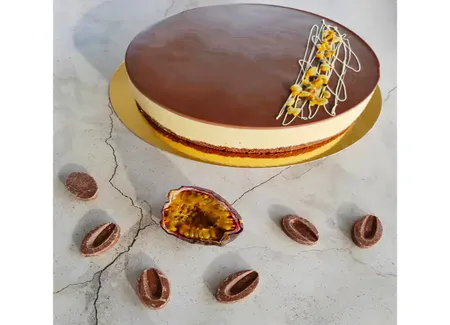 Entremet passion chocolat