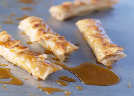 Cigares aux amandes et au miel