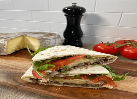 Piadina à la tomme de savoie