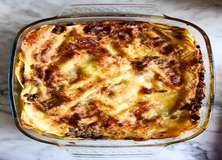 Lasagne au chou pointu