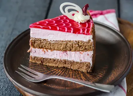 Gâteau mousse chocolat-framboise (sans lactose)