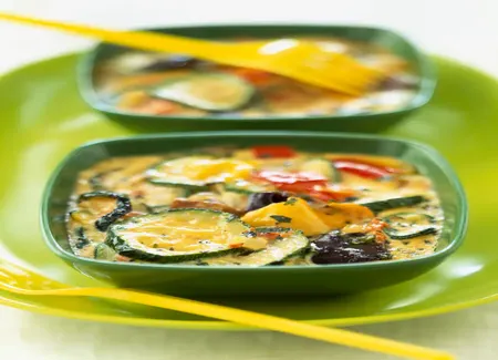 Petits flans aux légumes du soleil