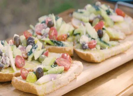 Salade greco-provençale par laurent mariotte