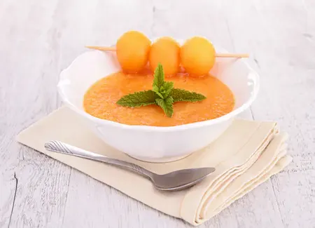 Soupe de melon