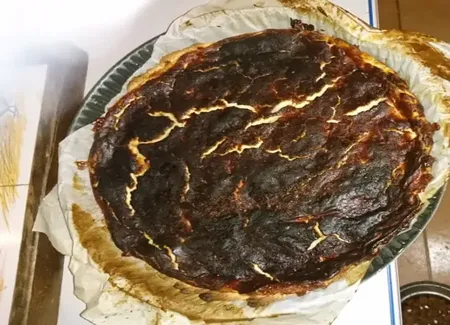 Tarte blanche à la crême de marron