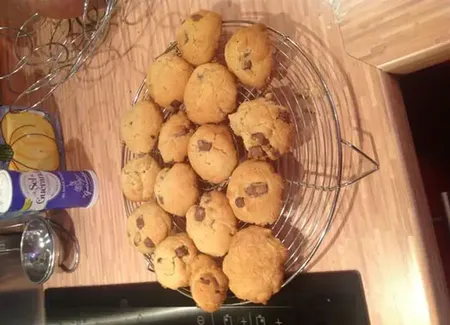 Cookies aux pépites de chocolat au lait