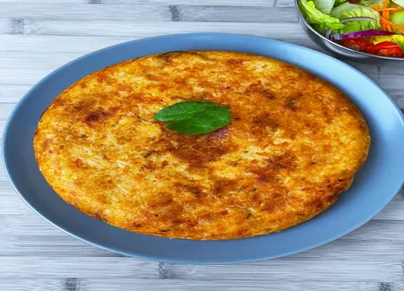 Tortilla de riz au poulet et mozzarella de frédéric