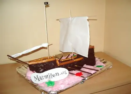 Bateau pirate d'anniversaire