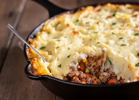Hachis parmentier aux légumes du soleil