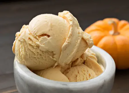 Glace au potimarron