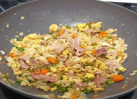 Chou-fleur à la cantonaise
