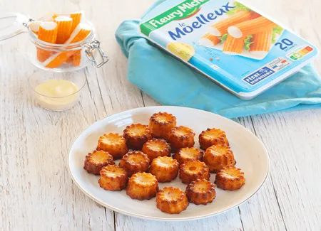 Cannelés salés au surimi