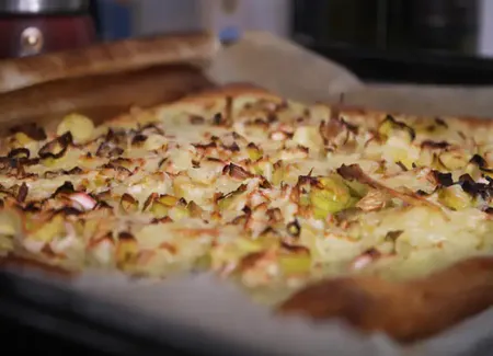 Tarte salée en 4 ingrédients