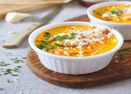 Verrine de carottes au cumin