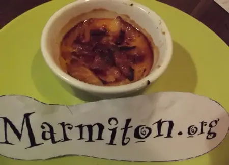 Ramequins au potiron et aux pommes