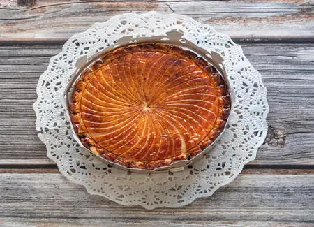 Galette des rois pommes - cannelle