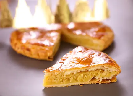 Galette des rois à la crème frangipane