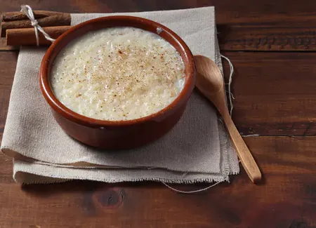 Riz au lait réconfortant hivernal