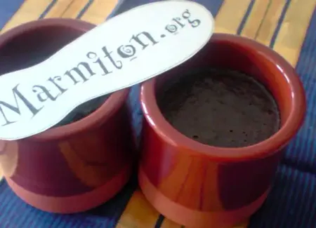 Petites crèmes au chocolat