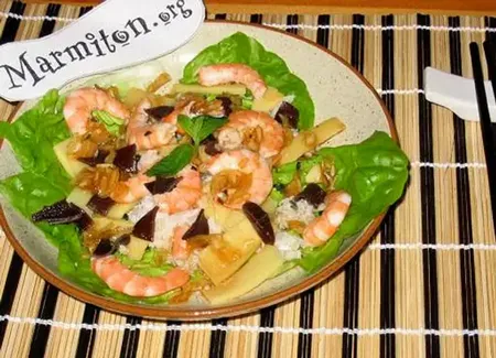 Salade chinoise au crabe