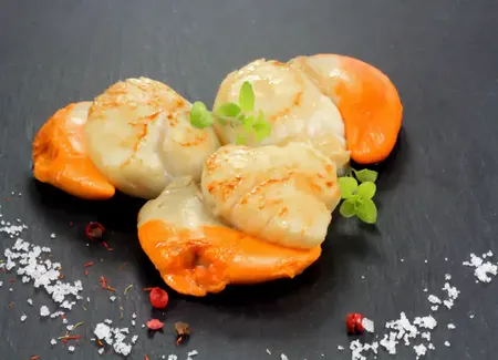 Noix de st-jacques au litchi
