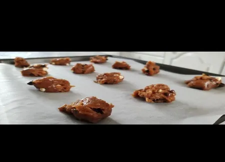 Les cookies au beurre de cacahuète des goûters d'aude