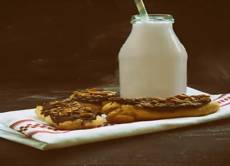 Éclairs au chocolat au lait
