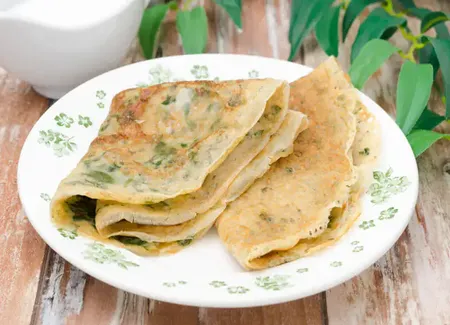 Crêpes de courgettes soufflées
