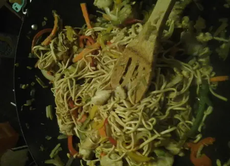 Sauté de mines (nouilles) chinoises