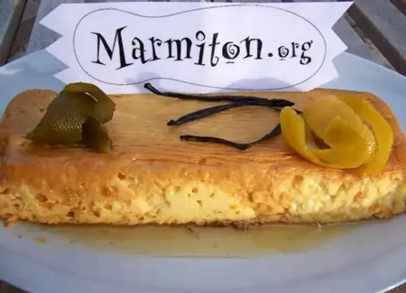 Crème caramel à la mexicaine