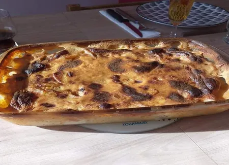 Gratin de pomme de terre sans fromage