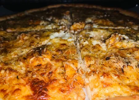 Pizza crevettes poivron