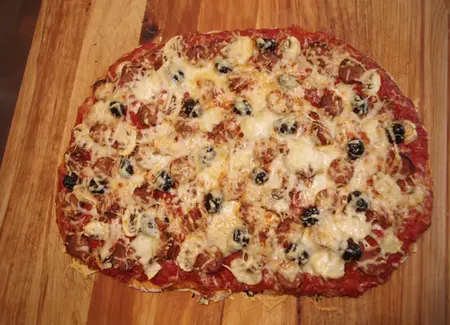 Pizza froide chorizo origan