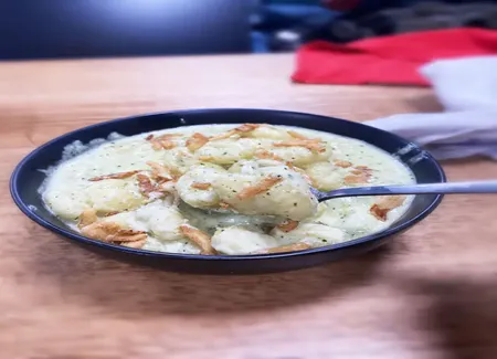 Gnocchi crème pesto