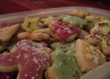 Biscuits sablés de noël