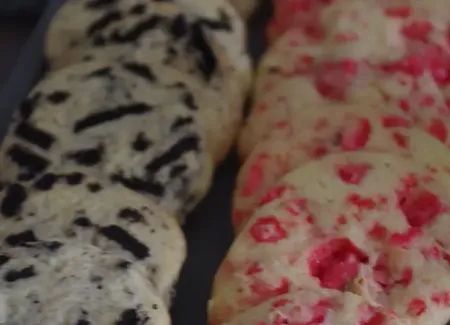 Cookies gourmands (différentes garnitures)