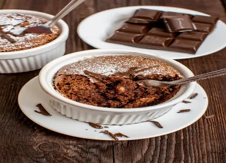 Dessert top chrono 1 min et 40 secondes : pomme chocolat