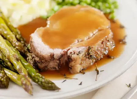 Médaillons de porc à l'orange