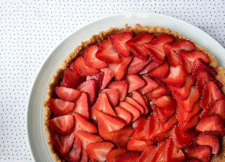 Tarte aux fraises