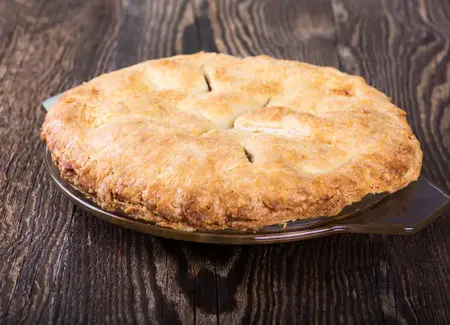 Tarte pomme/fraise meringuée
