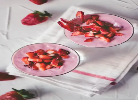 Mousse de fraises