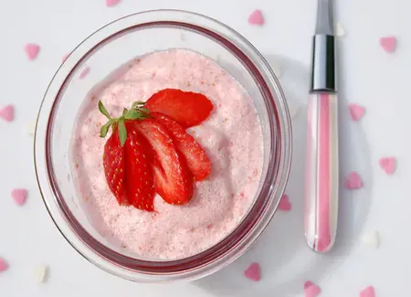 Mousse légère aux fraises tagada